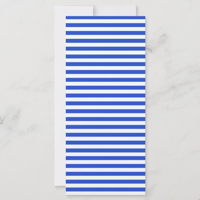 Real Blue Combination Stripes por Shirley Taylor (Frente)