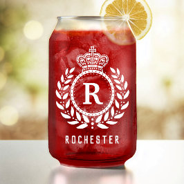 Real Coroa Laurel Wreath White Monogramas