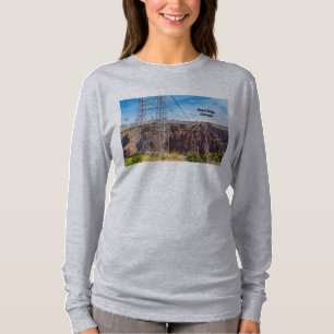 Real Gorge Ponte Vista Lado Longa Camisa De Capa