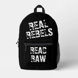 Real Rebels Read Raw, Cool Black