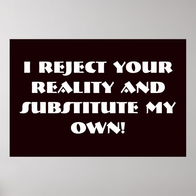 Realidade Poster (Frente)