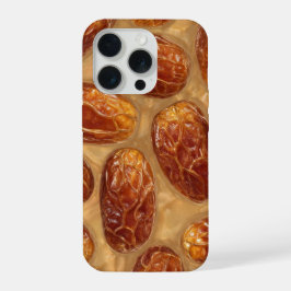 Realistic Date Fruit Membrane Macro Pattern