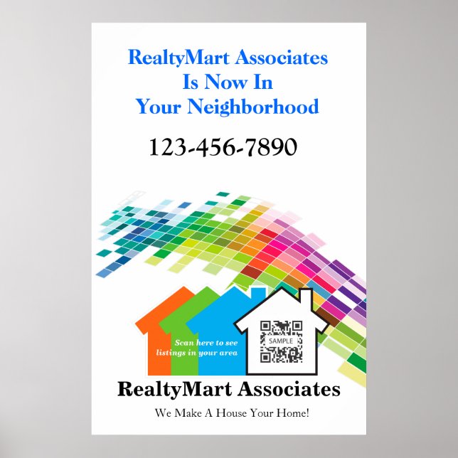 Realtors de poster Modelo House (Frente)