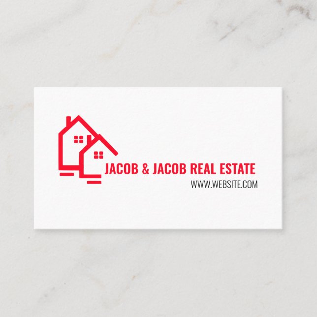 Realty Real Estate cartão de visita (Frente)
