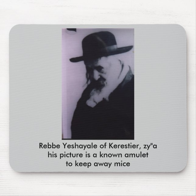 Reb Yeshayale Mousepad (Frente)