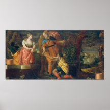 Rebecca no poço - Poster Veronese de Belas Artes
