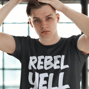REBEL YELL 1980s VINTAGE T-shirts