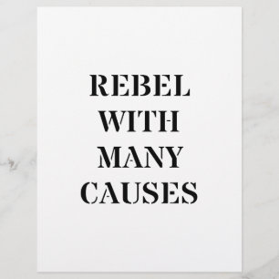 Rebelde Com Muitas Causas