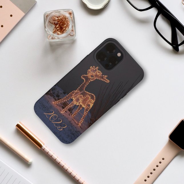 Rebelde em luzes capas de iphone de Natal (Criador carregado)