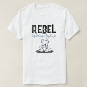 Rebelde Sem Aplausos Camisa Westie