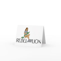 Rebellion Reading – Cartão de Agradecimento para A