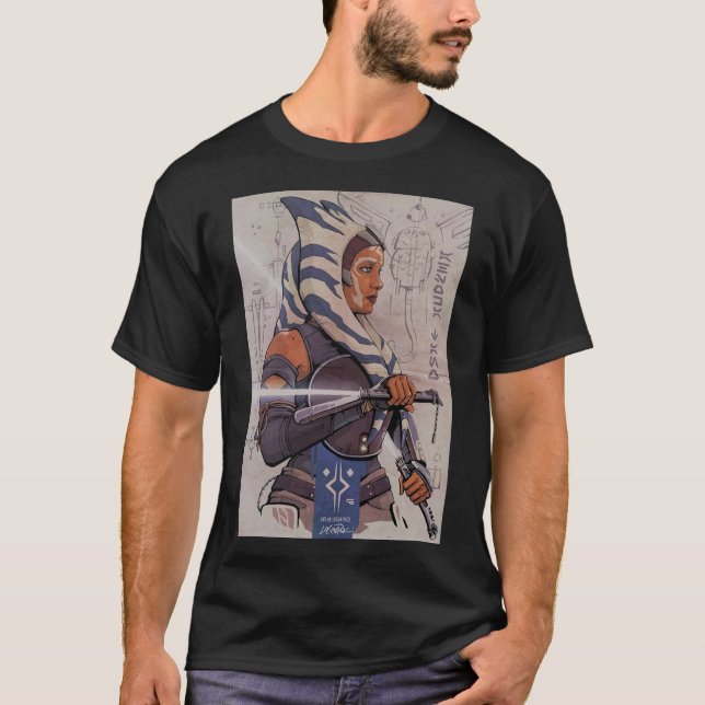 Rebels Clone Wars Ahsoka Tano Classic T-Shirt (Frente)