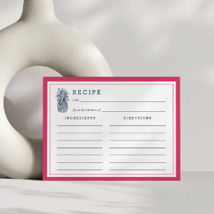 Receita de abacaxi rosa e Marinho