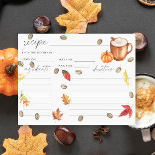 Receita de chá de panela de abóbora de aquarela