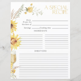 Receita de Chá de panela de girassol Boho