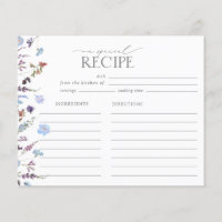 Receita de Chá de Panela Dusty Blue Wildflower