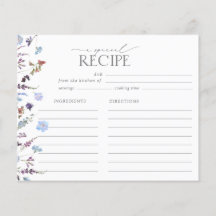 Receita de Chá de Panela Dusty Blue Wildflower