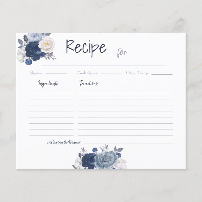 Receita de chá de panela para Cartões de Aviso de  (Frente)