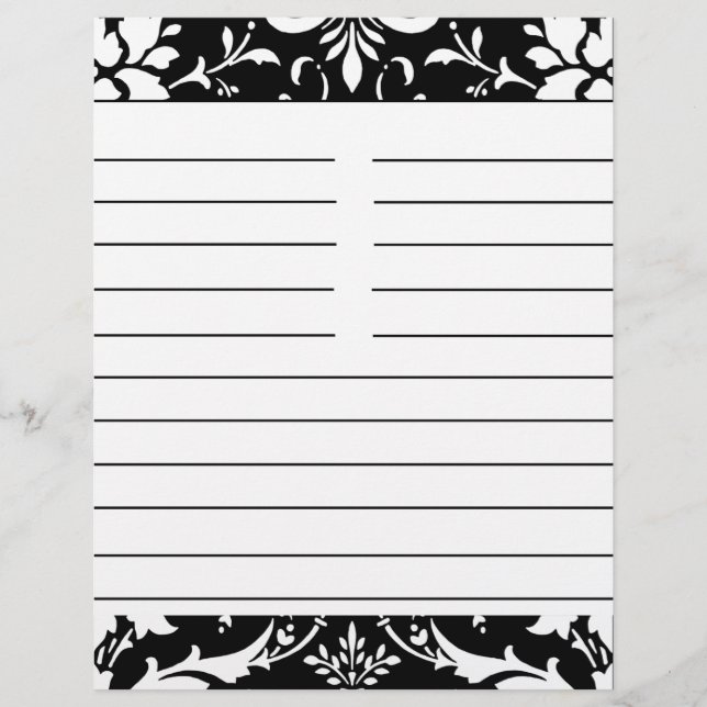 Receita de Correspondência Personalizada de Damasc (Frente)