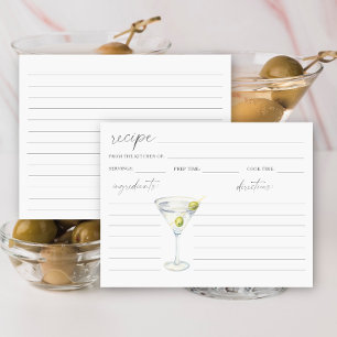 receita de dry martini de aquarela para noiva