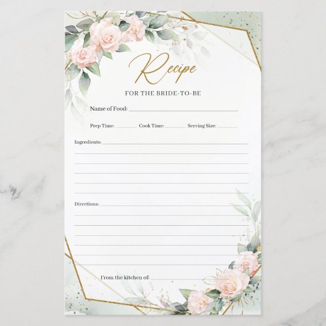 Receita de eucalipto de rosa boêmia e de quadro de (Frente)