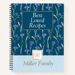 Receita de Mongorame de Flor Floral Azul