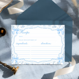 Receita do Arco Azul Coquette para a Placa de Rece