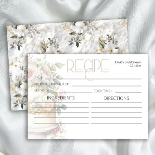 Receita do bolo de casamento de aquarela