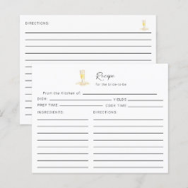 Receita do Chá de panela Prosecco