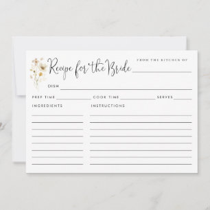 Receita Elegante para Floral de Flores Selvagens N