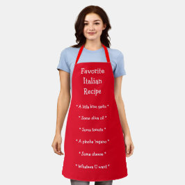 Receita Italiana Favorita Engraçada