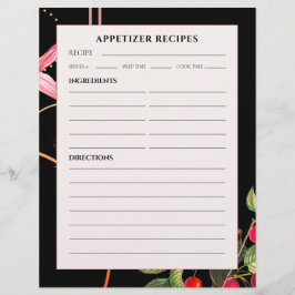 Receitas de Apeticionário | Cerejas Botânicas Negr