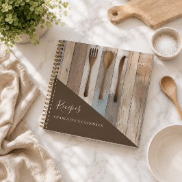 Receitas utensílios de cozinha de madeira livro de