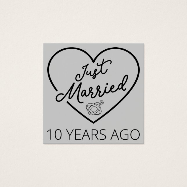 Recem casados 10 Anos Atrás III (Frente)