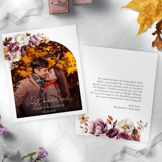 recem casados | Anúncio de Foto de Casamento de Or (Criador carregado)