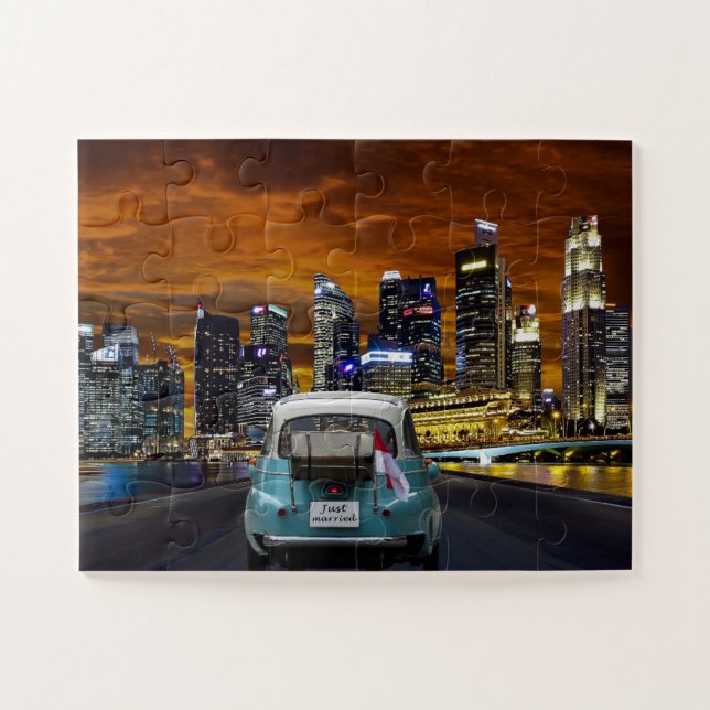 RECEM CASADOS GIFT JIGSAW QUEBRA-CABEÇA (Horizontal)