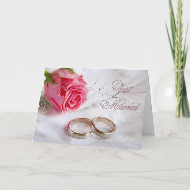 Recem casados ou apenas anúncio Eloped (Frente)