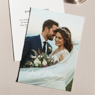 Recém-Casados Roteiro de Anúncio de Foto de Casame