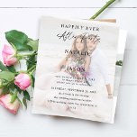 Recepção de casamento de Fotografias do Partido Ap<br><div class="desc">** SATIN PAPER É PAPEL FINO. ATUALIZE O PAPEL PARA OBTER UM PAPEL MAIS ESPESADO. TEM UMA OPÇÃO PARA ENVELOPES. *** Economize dinheiro em convites com este convite menor que tem uma opção para envelopes. Prepare seus convidados para sua incrível recepção de casamento com seus convites de Recepção de casamento...</div>
