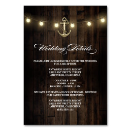 Recepção de casamento Náutica Russa + Cartões Hote