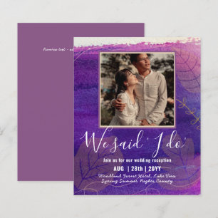 Recepção de casamento ORÇAMENTAL Convide Com FO