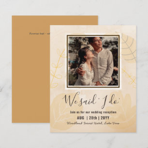 Recepção de casamento ORÇAMENTAL Convide Com FO