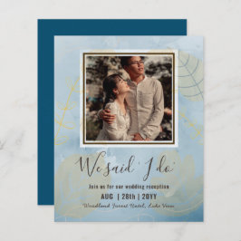 RECEPÇÃO DE CASAMENTO ORÇAMENTAL Convide Com FOTO 