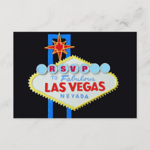Recepção RSVP Resposta de Convidado de Las Vegas