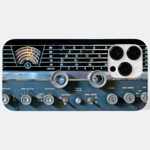 Receptor de rádio Vintage Short Wave
