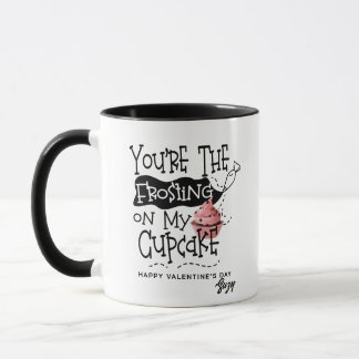 Recheio Divertido na Caneca de Cupcake do Dia dos