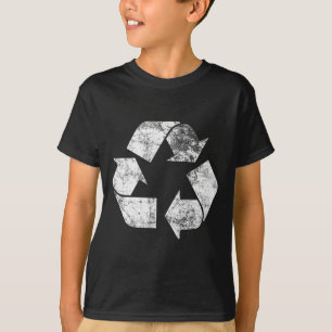 Reciclar Vintage Reciclagem Camisa Presente Homens