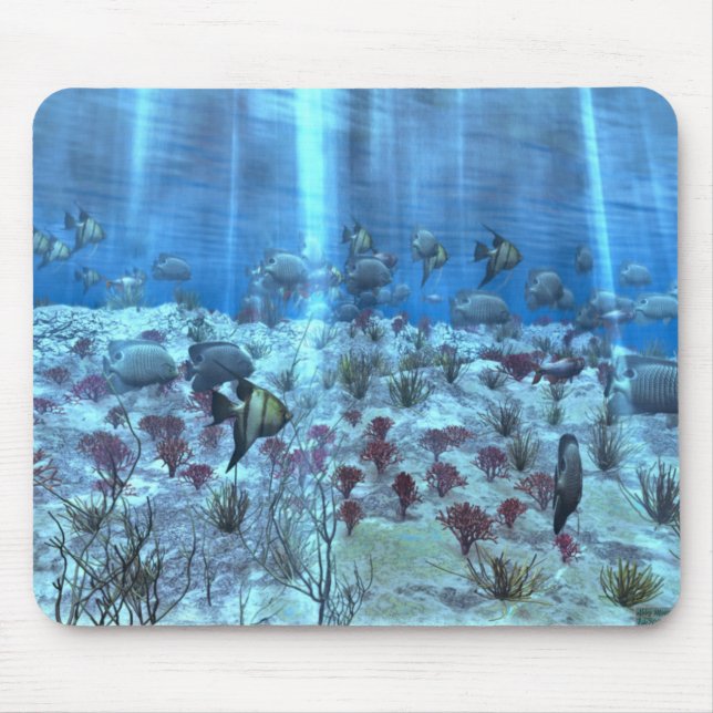 Recife tropical MousePad (Frente)