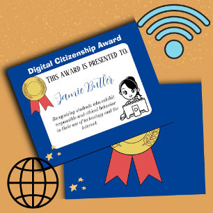 recompensa de certificado de prêmio digital