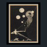 "Record of My Existence" Art Deco Impressão 16 x 2<br><div class="desc">"A Delightful Page in the Record of My Existence",  por Cardwell Higgins Art Deco 16 x 20 Impressão</div>